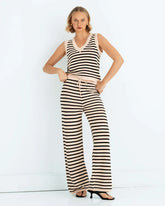 COTTON STRIPE PANT